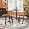 Mizpah 3 Piece Counter Height Dining Sets (Photo 6 of 25)