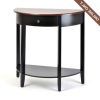 Swan Black Console Tables (Photo 11 of 15)
