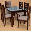 Wood Glass Dining Tables (Photo 17 of 25)