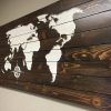 Wood Map Wall Art (Photo 9 of 15)