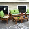 Wood Patio Furniture Conversation Sets (Photo 1 of 15)