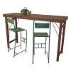 Griffin Reclaimed Wood Bar-Height Tables (Photo 4 of 25)