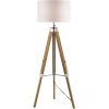 Wood Tripod Standing Lamps (Photo 8 of 15)