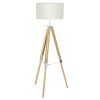 Wood Tripod Standing Lamps (Photo 15 of 15)