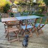 Acacia Wood With Table Garden Wooden Furniture (Photo 11 of 15)