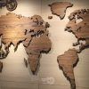Wooden World Map Wall Art (Photo 5 of 15)