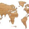 Wooden World Map Wall Art (Photo 3 of 15)