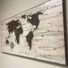 Wooden World Map Wall Art (Photo 11 of 15)