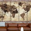 Old World Map Wall Art (Photo 6 of 15)