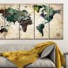 Map Of The World Wall Art (Photo 10 of 15)
