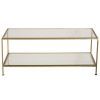 Silver Leaf Rectangle Console Tables (Photo 13 of 15)
