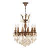 French Gold Chandelier (Photo 7 of 15)
