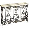 Wrought Iron Console Tables (Photo 3 of 15)