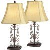 Wrought Iron Living Room Table Lamps (Photo 15 of 15)