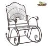 Wrought Iron Patio Rocking Chairs (Photo 7 of 15)
