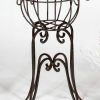 Wrought Iron Plant Stands (Photo 7 of 15)