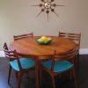 Wyatt 7 Piece Dining Sets With Celler Teal Chairs (Photo 11 of 25)