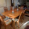 Wyatt 7 Piece Dining Sets With Celler Teal Chairs (Photo 8 of 25)