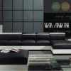 Wynne Contemporary Sectional Sofas Black (Photo 20 of 25)