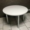 4 Seater Round Wooden Dining Tables With Chrome Legs (Photo 21 of 25)