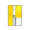 Yellow And Grey Abstract Wall Art (Photo 14 of 15)