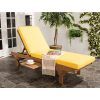 Wood Outdoor Chaise Lounges (Photo 10 of 15)