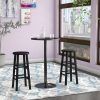 Laurent 7 Piece Counter Sets With Upholstered Counterstools (Photo 17 of 25)