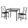 Isolde 3 Piece Dining Sets (Photo 12 of 25)